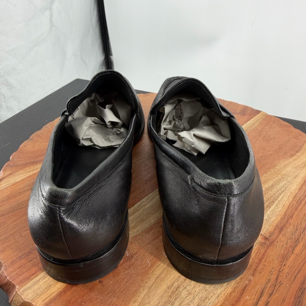 COS Black Leather Penny Loafers - Picture 5 of 10